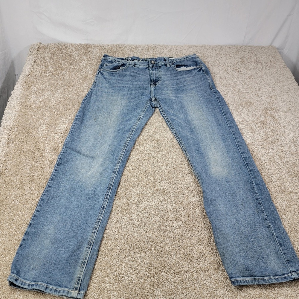 TK Athletics Slim Boot Jeans Light Wash Denim‎ Stylish Pockets W38 L32